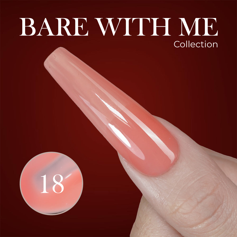LAVIS J03 - 18 - Gel Polish 0.5oz - Bare With Me Collection