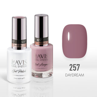 Lavis Gel Nail Polish Duo - 257 Mauve Colors - Daydream
