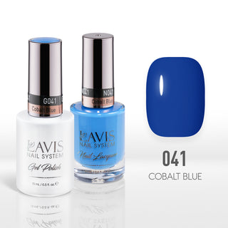 Lavis Gel Nail Polish Duo - 041 Blue Colors - Cobalt Blue
