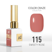 LDS Color Craze Collection - 115 Sweety Rose - Gel Polish 0.5oz