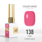 LDS Color Craze Collection - 138 Pink Christmas - Gel Polish 0.5oz