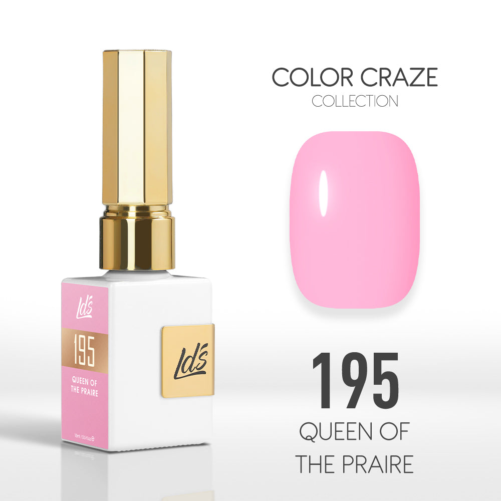 LDS Color Craze Collection - 195 Queen of the Praire - Gel Polish 0.5oz
