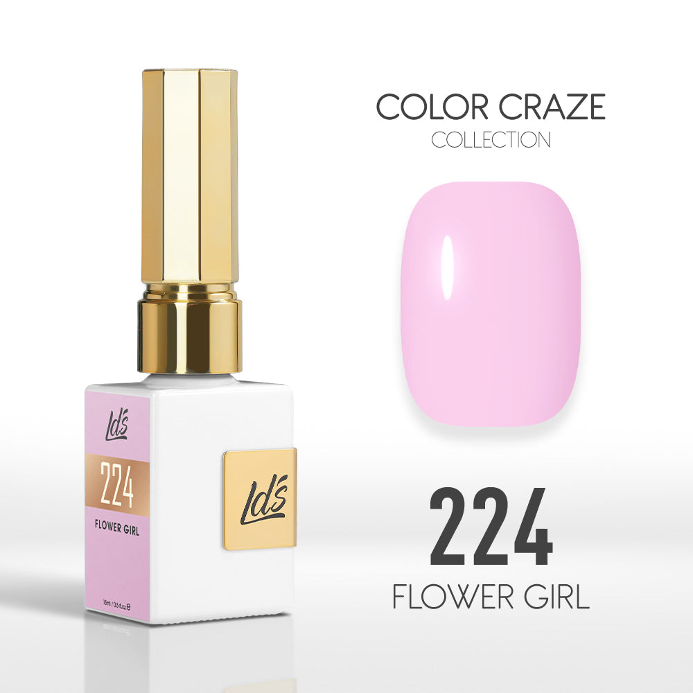 LDS Color Craze Collection - 224 Flower Girl - Gel Polish 0.5oz