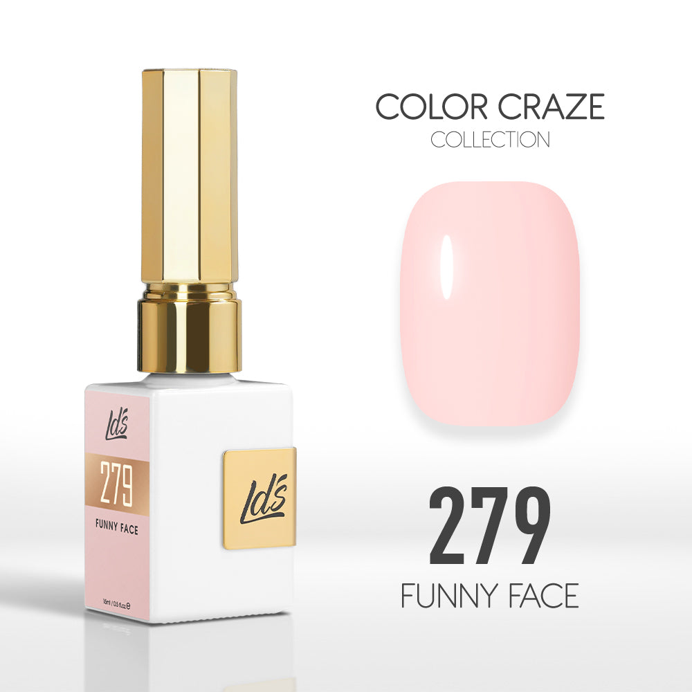 LDS Color Craze Collection - 279 Funny Face - Gel Polish 0.5oz