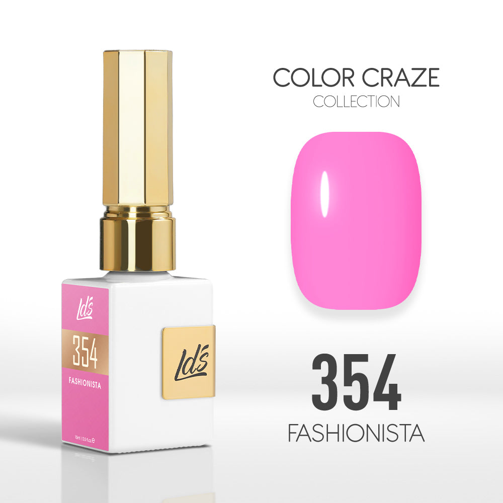 LDS Color Craze Collection - 354 Fashionista - Gel Polish 0.5oz