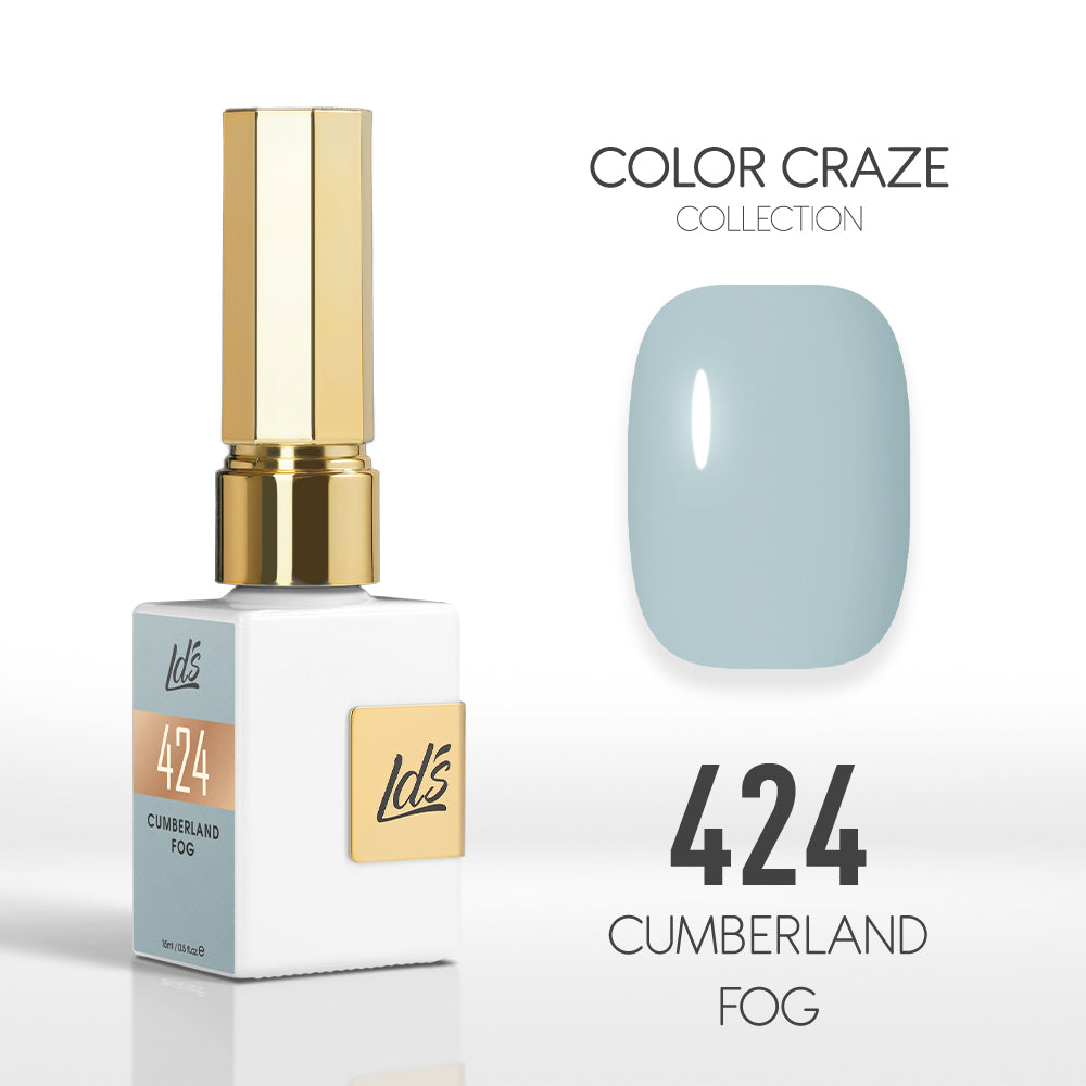 LDS Color Craze Collection - 424 Cumberland Fog - Gel Polish 0.5oz