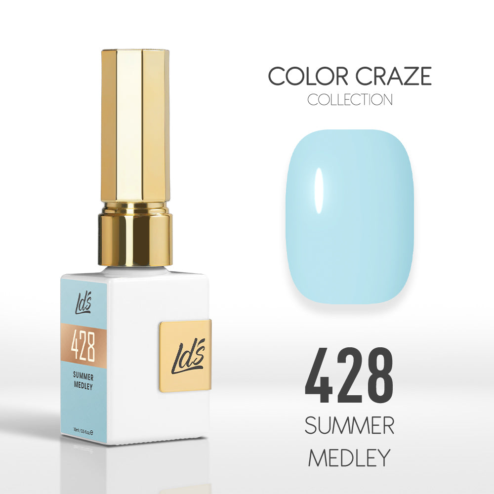 LDS Color Craze Collection - 428 Summer Medley - Gel Polish 0.5oz