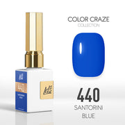 LDS Color Craze Collection - 440 Santorini Blue - Gel Polish 0.5oz