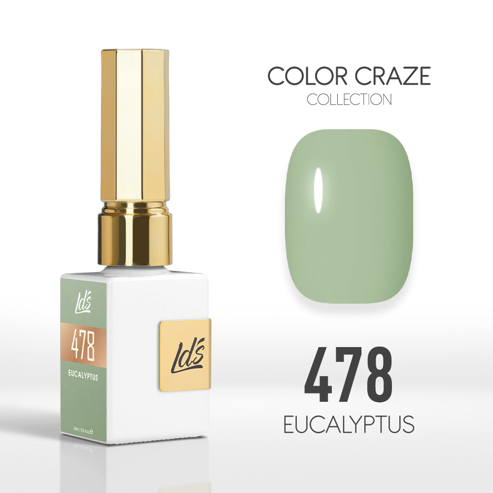 LDS Color Craze Collection - 478 Eucalyptus - Gel Polish 0.5oz