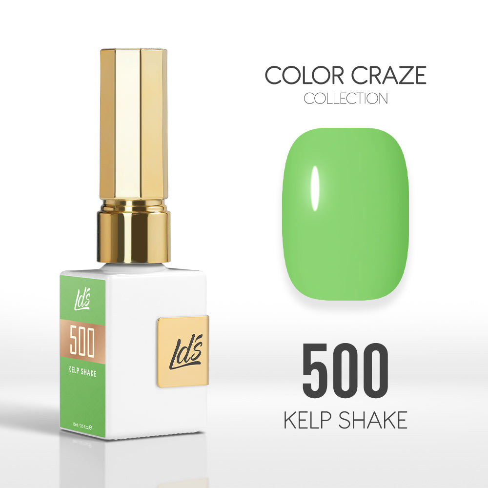 LDS Color Craze Collection - 500 Kelp Shake - Gel Polish 0.5oz