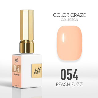 LDS Color Craze Collection - 054 Peach Fuzz - Gel Polish 0.5oz
