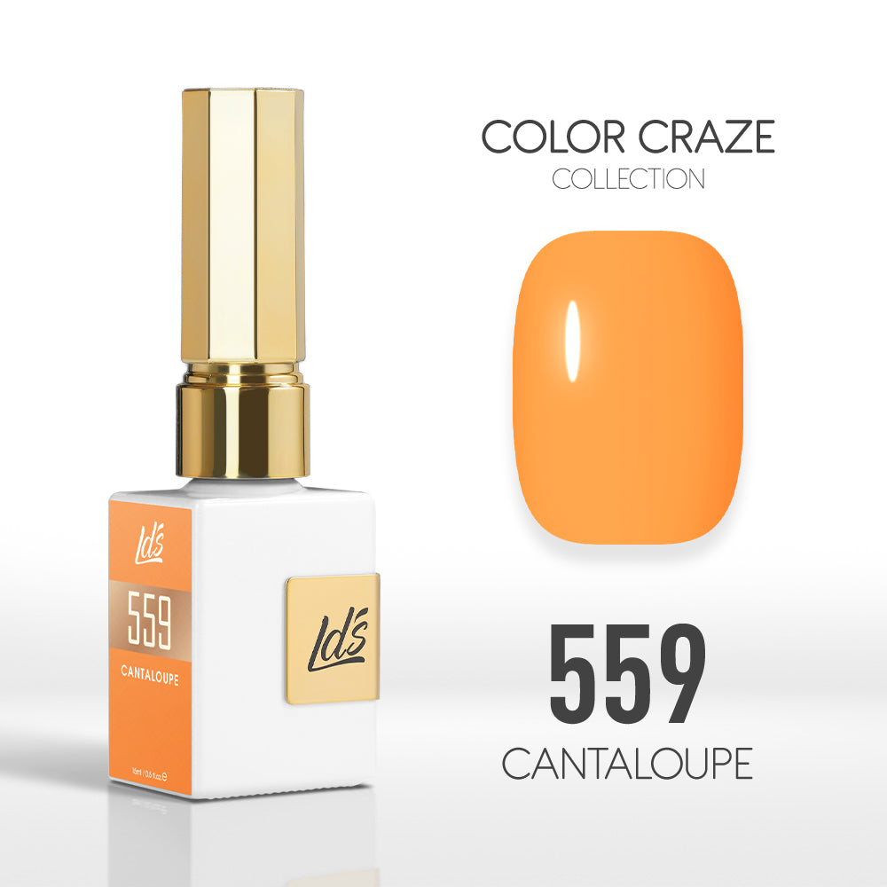 LDS Color Craze Collection - 559 Cantaloupe - Gel Polish 0.5oz