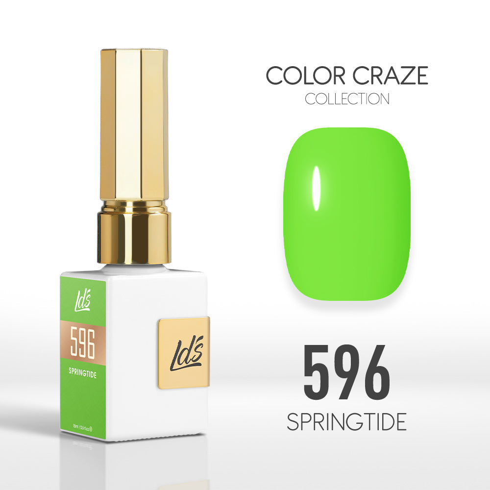 LDS Color Craze Collection - 596 Springtide - Gel Polish 0.5oz