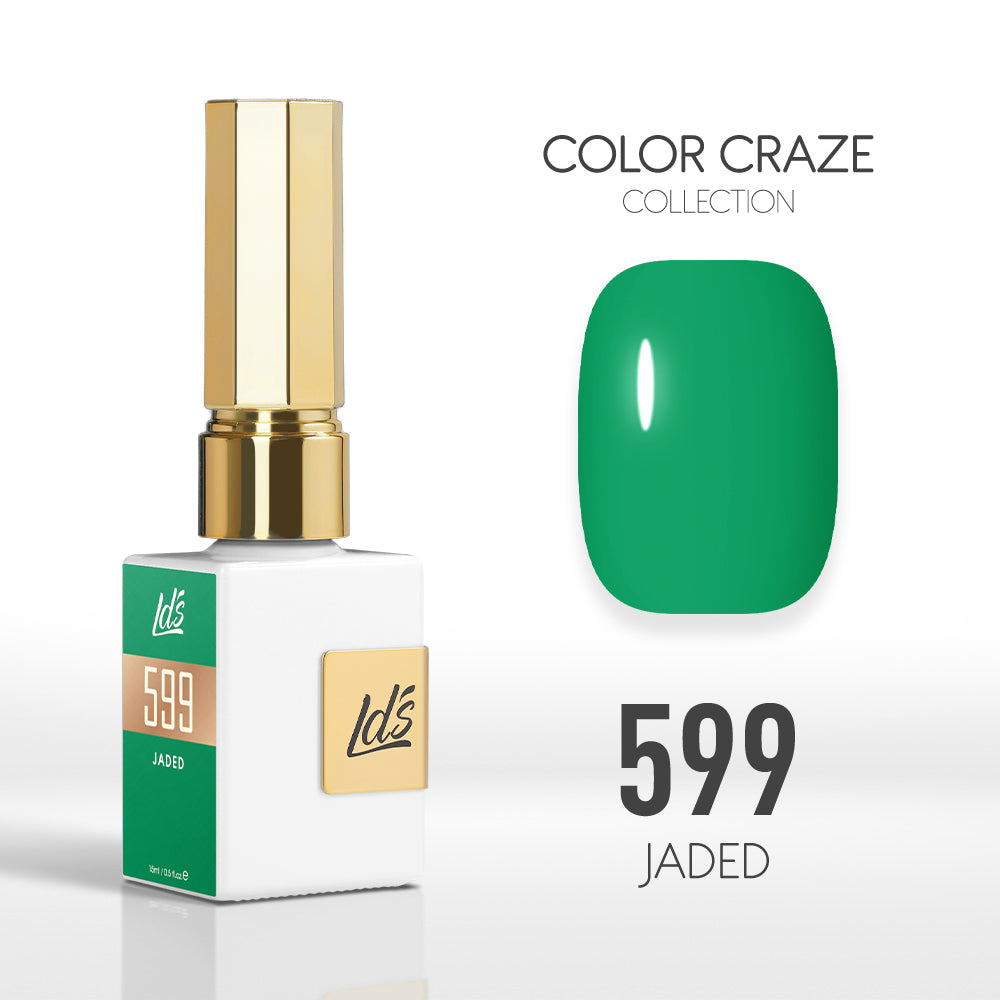 LDS Color Craze Collection - 599 Jaded - Gel Polish 0.5oz