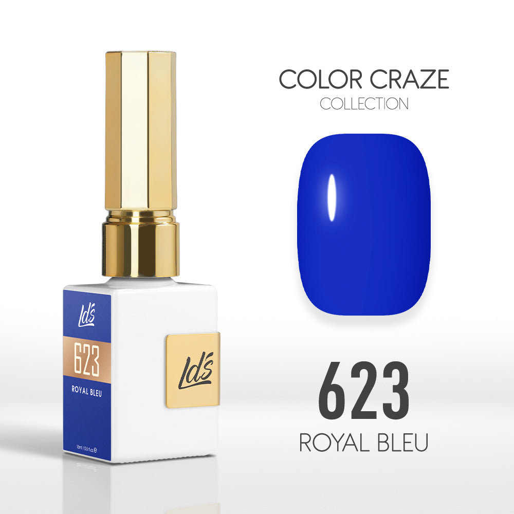 LDS Color Craze Collection - 623 Royal Bleu - Gel Polish 0.5oz