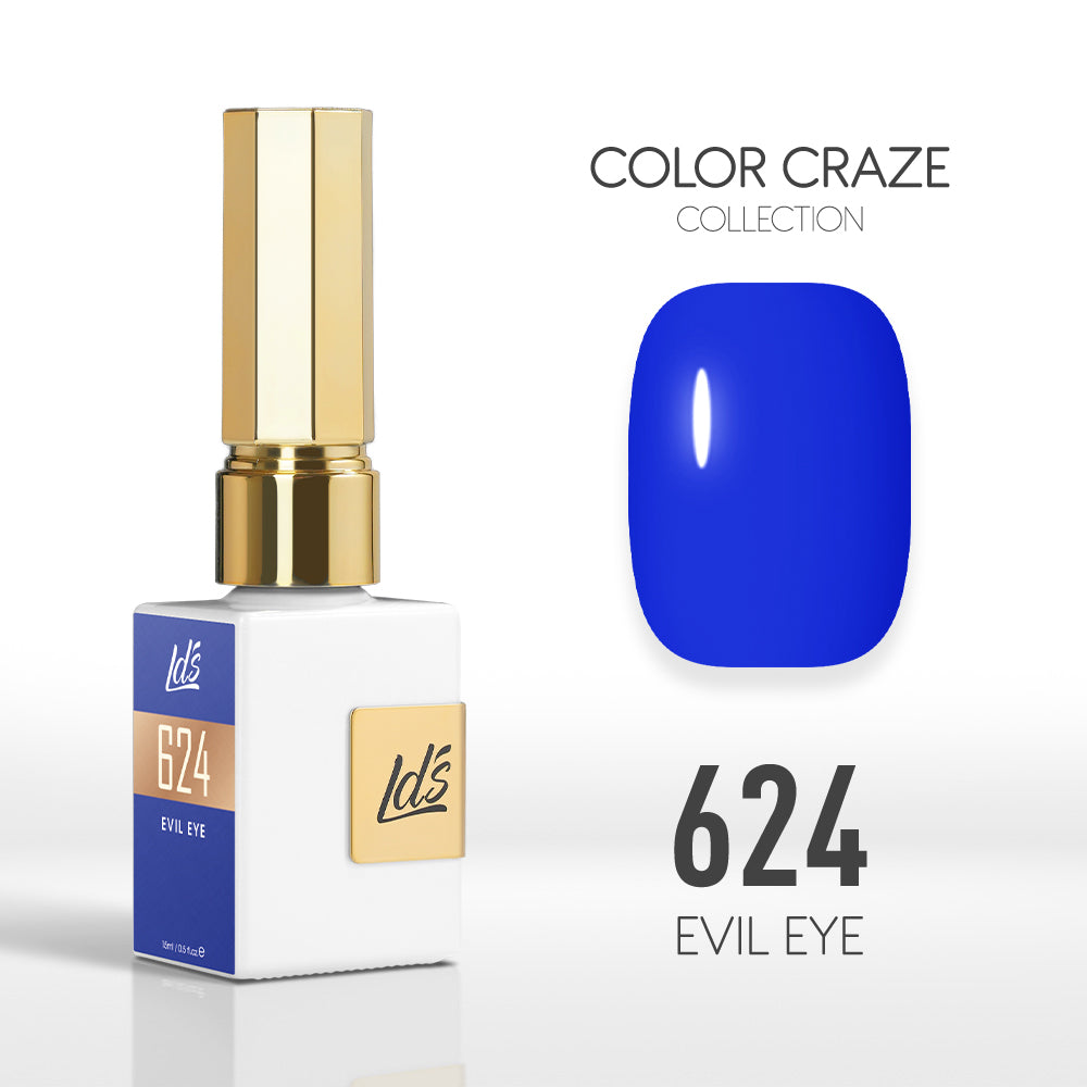 LDS Color Craze Collection - 624 Evil Eye - Gel Polish 0.5oz