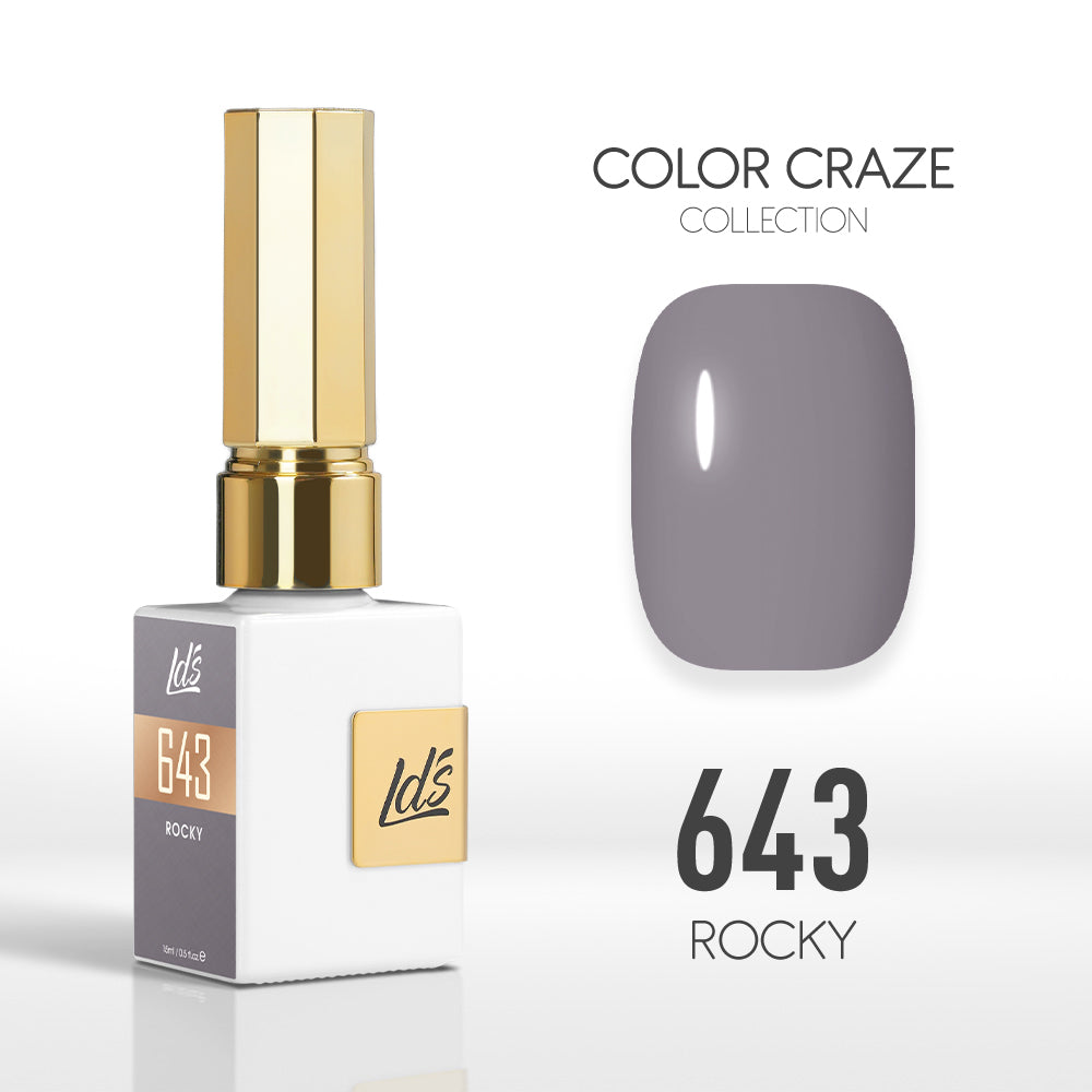 LDS Color Craze Collection - 643 Rocky - Gel Polish 0.5oz