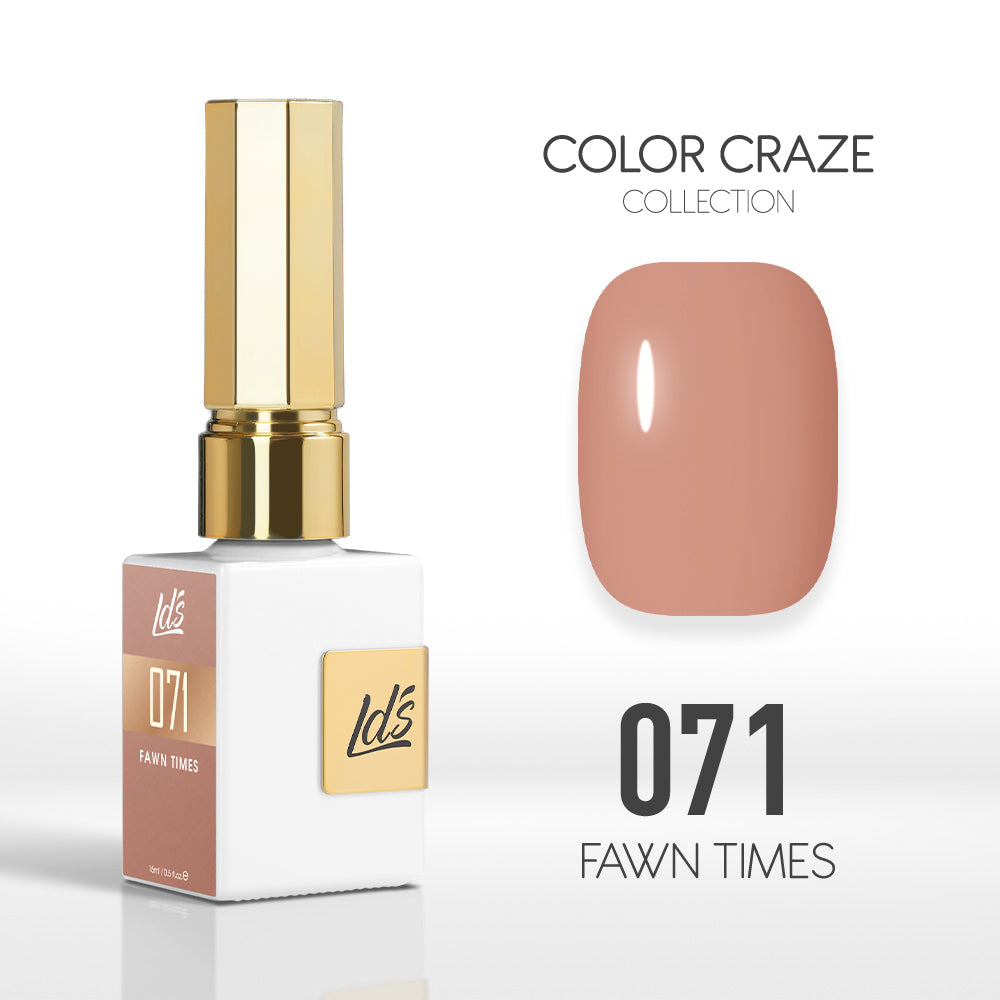 LDS Color Craze Collection - 071 Fawn Times - Gel Polish 0.5oz