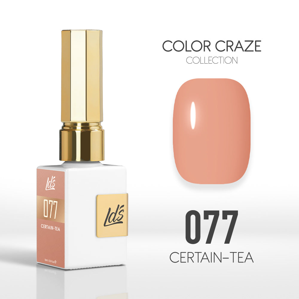 LDS Color Craze Collection - 077 Certain-tea - Gel Polish 0.5oz