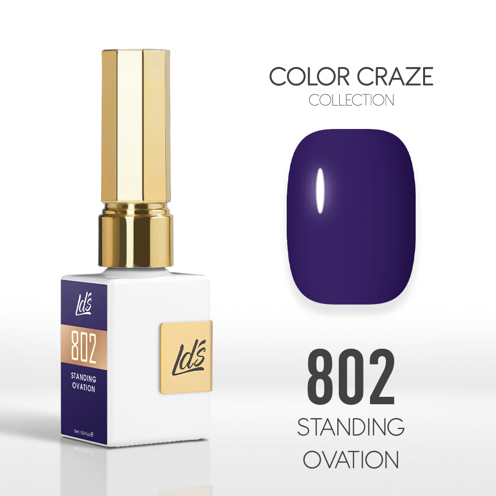 LDS Color Craze Collection - 802 Standing Ovation - Gel Polish 0.5oz