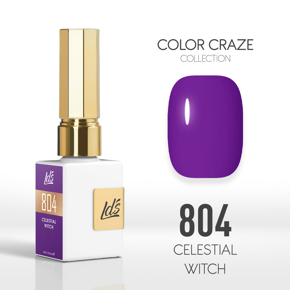 LDS Color Craze Collection - 804 Celestial Witch - Gel Polish 0.5oz