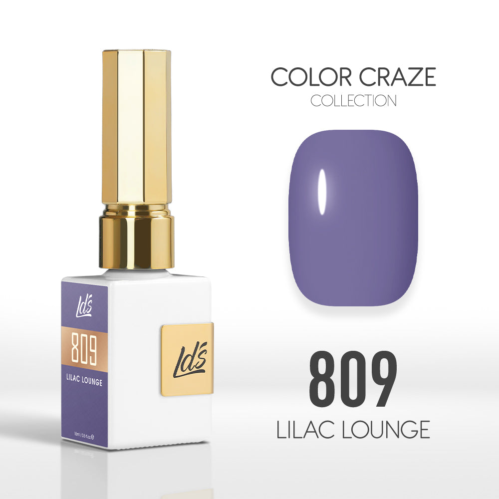 LDS Color Craze Collection - 809 Lilac Lounge - Gel Polish 0.5oz