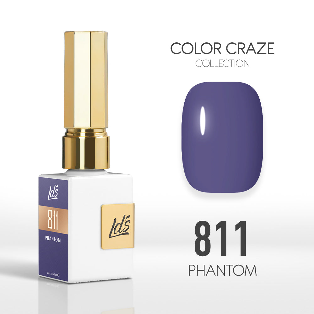 LDS Color Craze Collection - 811 Phantom - Gel Polish 0.5oz