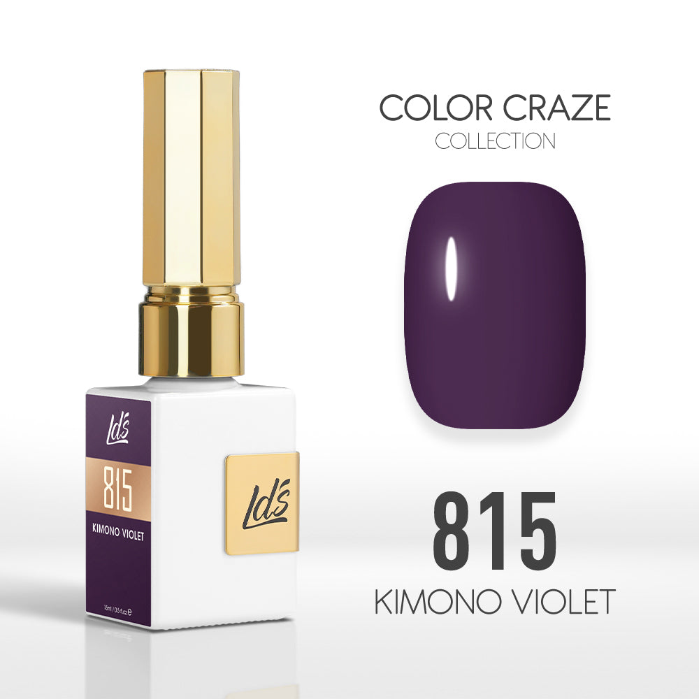 LDS Color Craze Collection - 815 Kimono Violet - Gel Polish 0.5oz