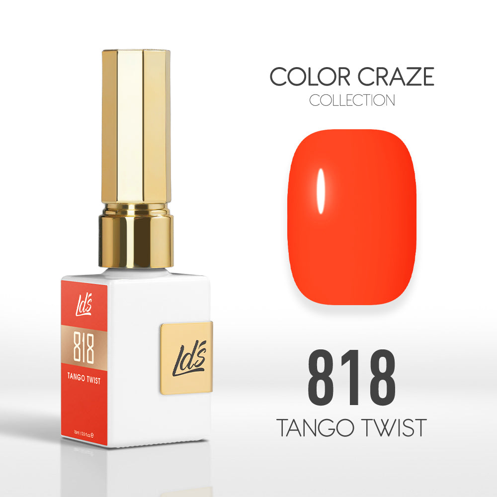 LDS Color Craze Collection - 818 Tango Twist - Gel Polish 0.5oz