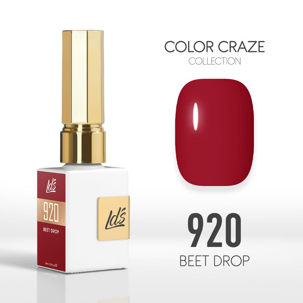 LDS Color Craze Collection - 920 Beet Drop - Gel Polish 0.5oz