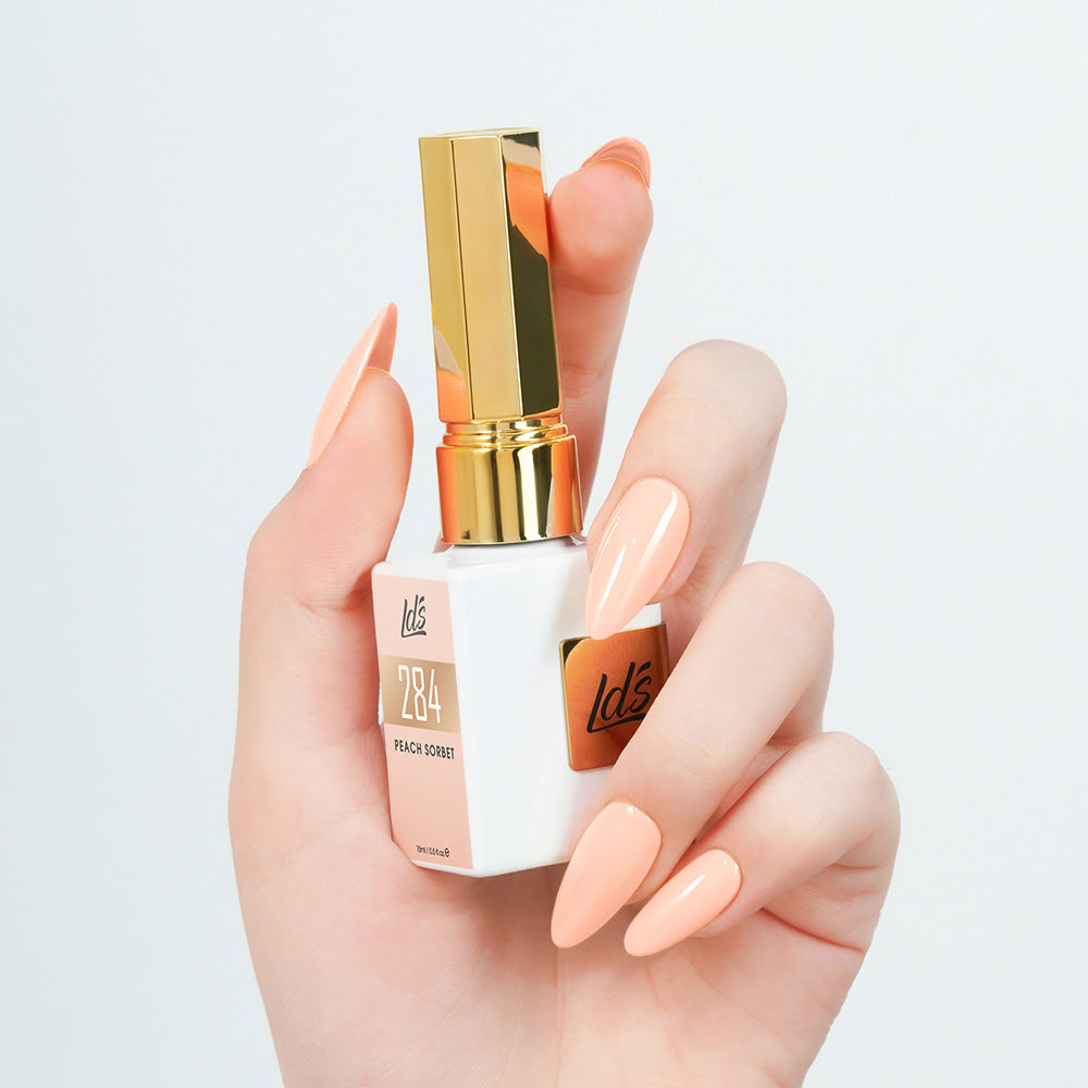 LDS Color Craze Collection - 284 Peach Sorbet - Gel Polish 0.5oz