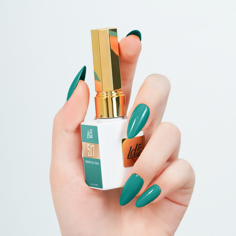 LDS Color Craze Collection - 517 Tropical Teal - Gel Polish 0.5oz