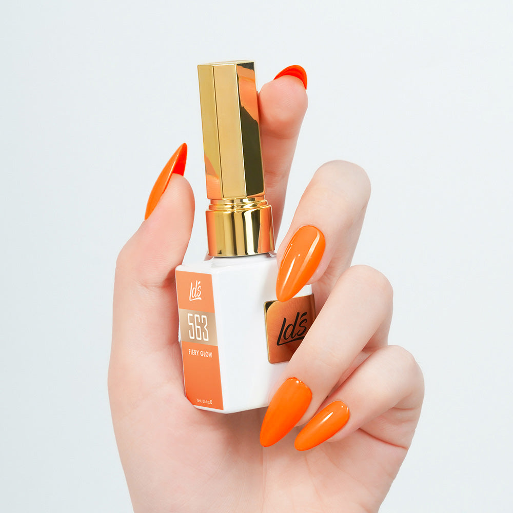 LDS Color Craze Collection - 563 Fiery Glow - Gel Polish 0.5oz