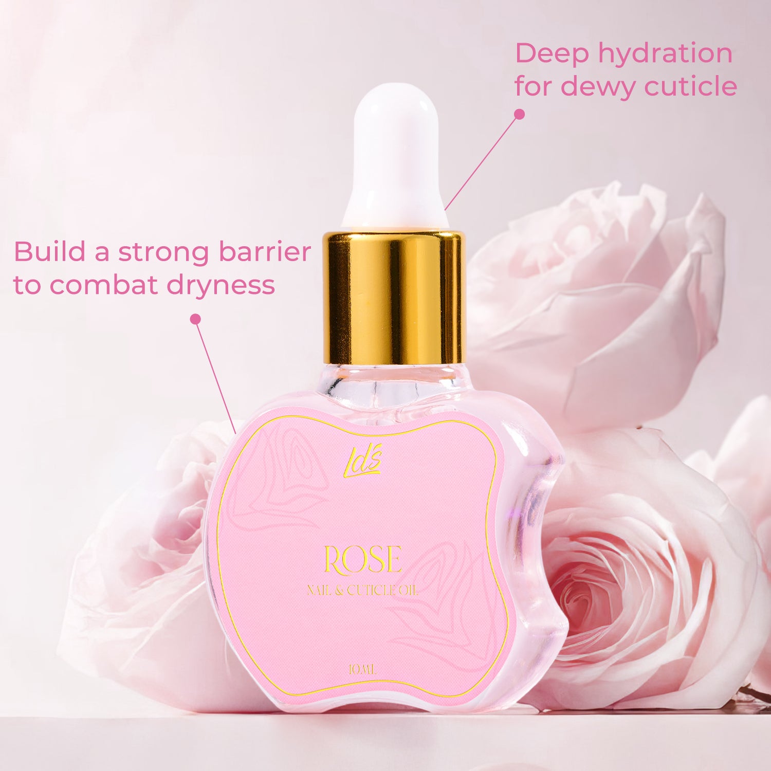 LDS Nails & Cuticle Elixir Oil - Rose