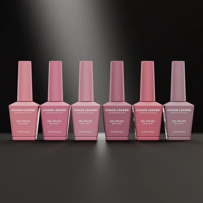CHAUN LEGEND Set Gel Polish - Mauves + Aunties Bundle