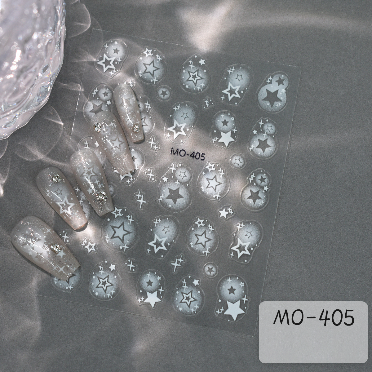 3D Nail Art Stickers MO404 - MO405 - MO406