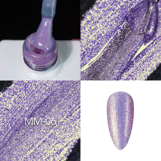 LAVIS MM06 - Gel Polish 0.5oz - Mermaid Lagoon Glitter Collection