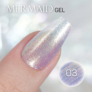 LAVIS MM03 - Gel Polish 0.5oz - Mermaid Lagoon Glitter Collection