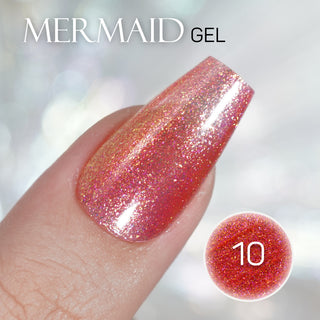 LAVIS MM10 - Gel Polish 0.5oz - Mermaid Lagoon Glitter Collection