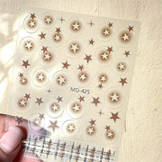 3D Nail Art Stickers MO425