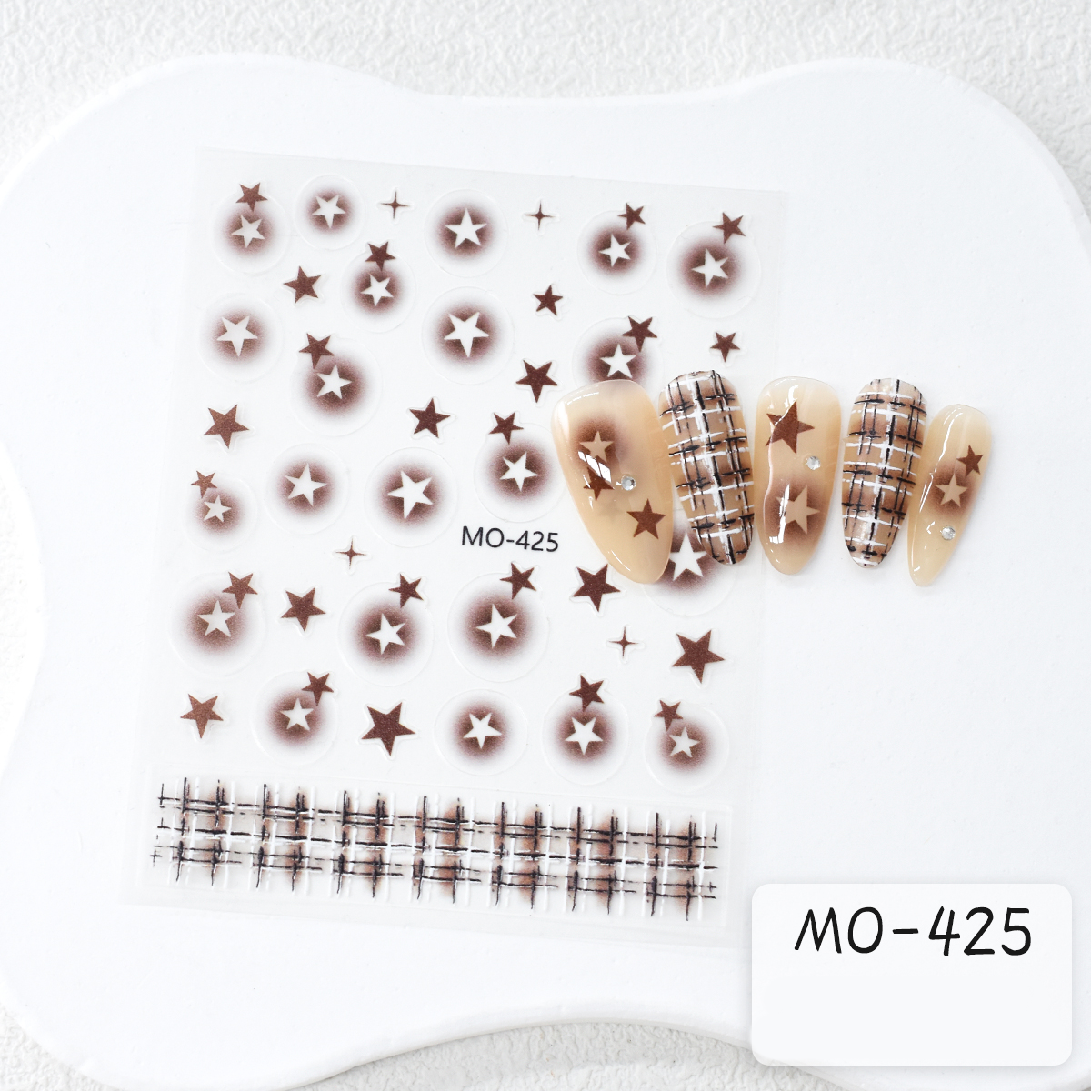 3D Nail Art Stickers MO424 - MO425 - MO426