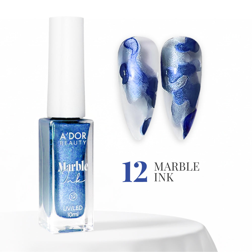 A'DOR Marble Ink - 12 - Blue