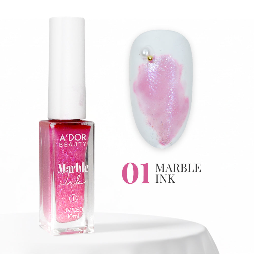 A'DOR Marble Ink - 01 - Pink
