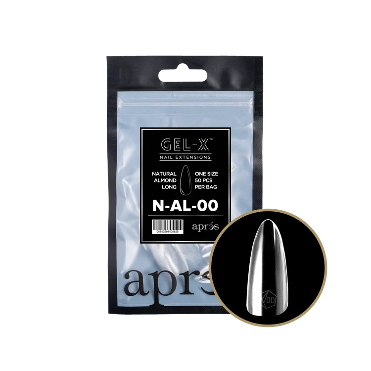 APRES - Gel-X Natural Almond Long 00