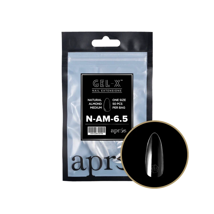 APRES - Gel-X Natural Almond Medium 6.5