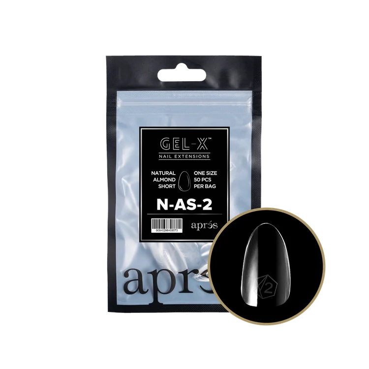 APRES - Gel-X Natural Almond Short 2
