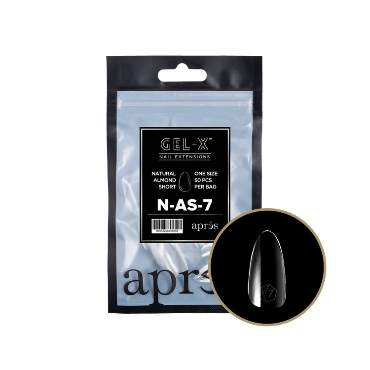 APRES - Gel-X Natural Almond Short 7