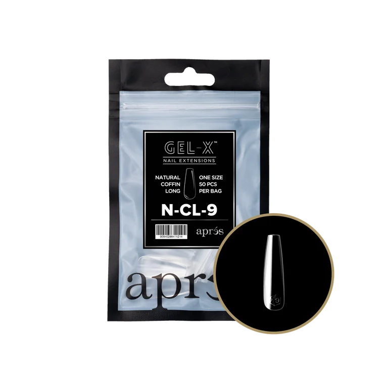 APRES - Gel-X Natural Coffin Long #9