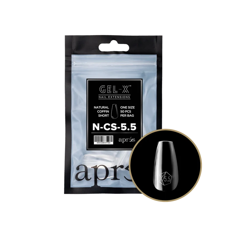 APRES - Gel-X Natural Coffin Short 5.5