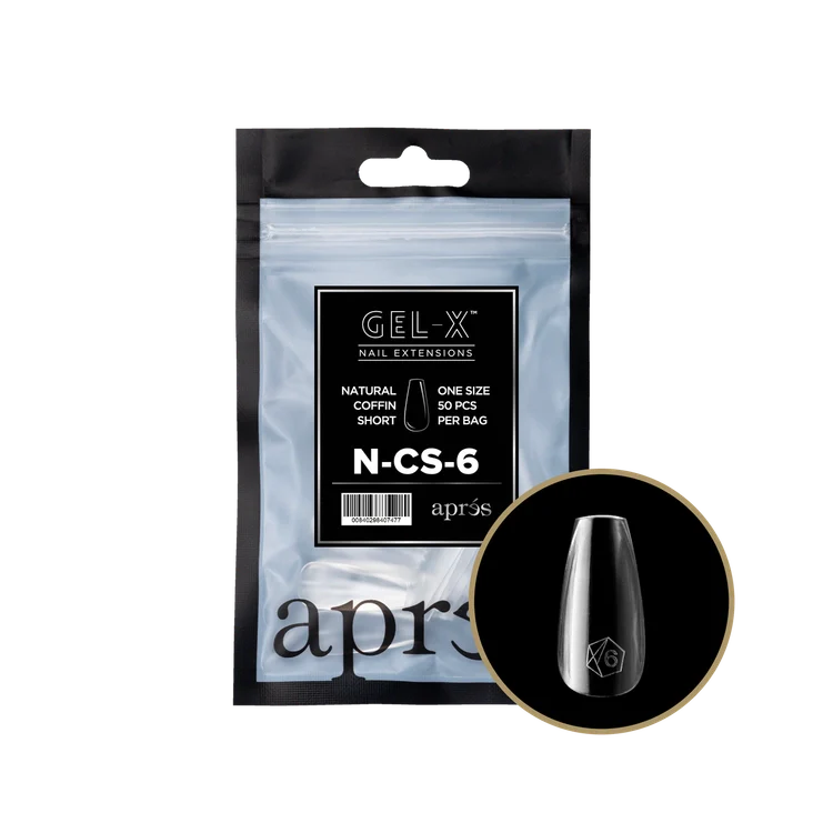 APRES - Gel-X Natural Coffin Short 6